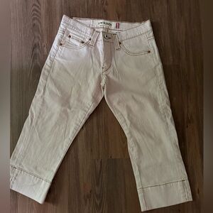 Levi’s low slouch jeans light pink